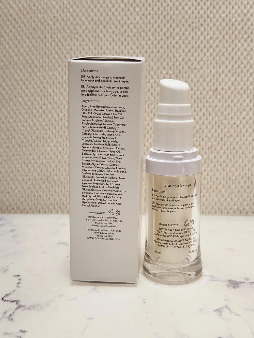 Agent Nateur Holi Lift Ageless Lifting And Firming Serum Travel Size .54 Oz